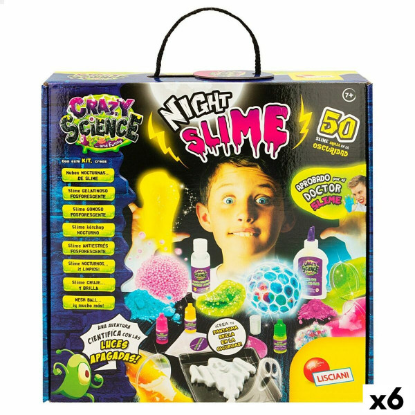 Gra naukowa Lisciani Night Slime ES (6 Sztuk)