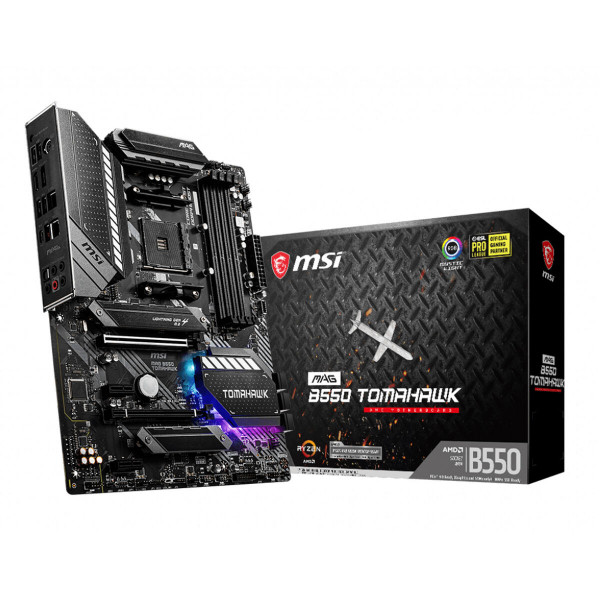 Pagrindinė plokštė MSI 7C91-001R ATX DDR4 AM4 AMD B550 AMD AMD AM4