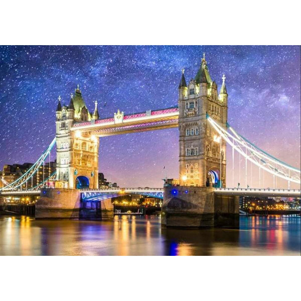 Puzzle Educa Tower Bridge Neon 1000 Piezas