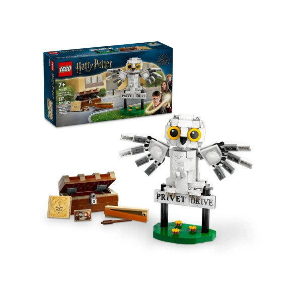 Konstruktionsspiel Lego 76425 Hedwig en Privet Drive Bunt