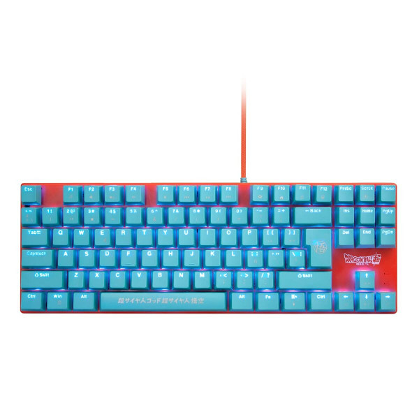 Clavier pour jeu FR-TEC DBPCKEYGO Bleu Espagnol Qwerty QWERTY