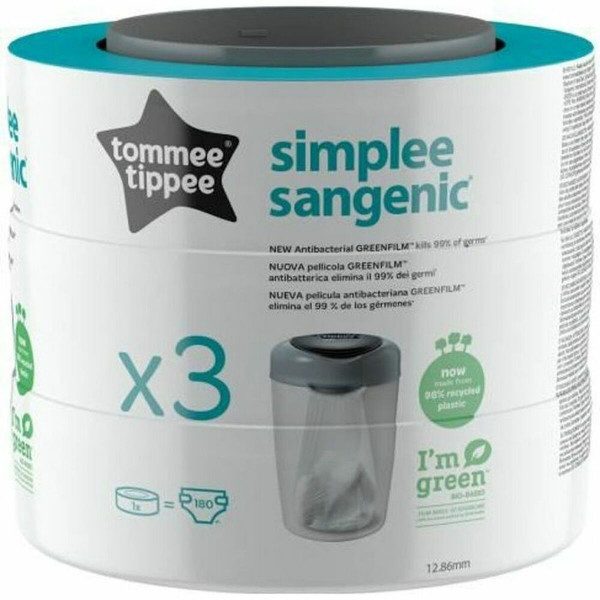 Šiukšlių maišai Tommee Tippee Sangenic Simplee 3 vnt.