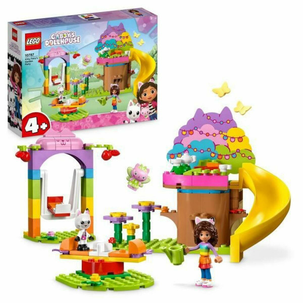 Construction set Lego Gabby's Dollhouse 10787 Fiesta en el Jardín de Kitty Fairy Multicolour 130 Pieces