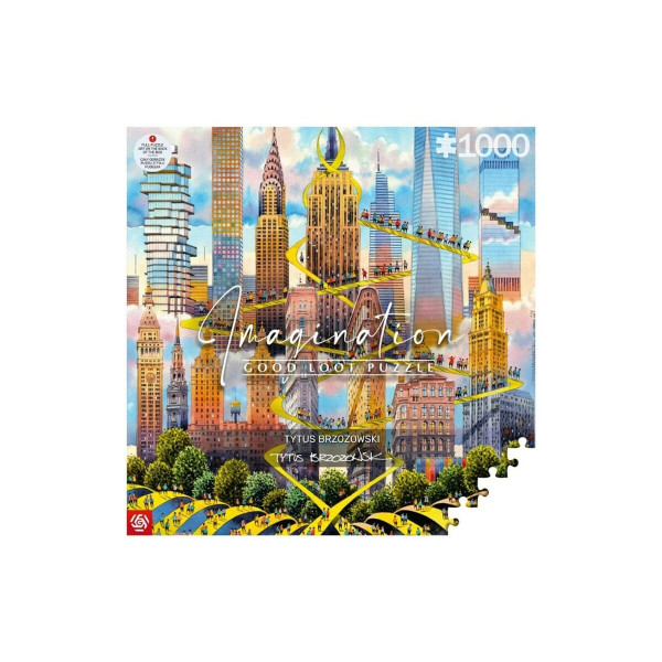 Puzzle Cenega Publishing Good Loot: Tytus Brzozowski Nueva York 1000 Stücke