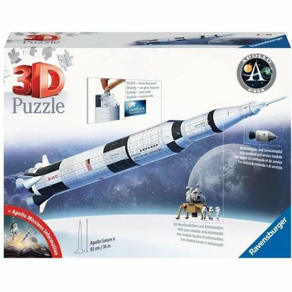 układanka puzzle Ravensburger Saturn V space rocket