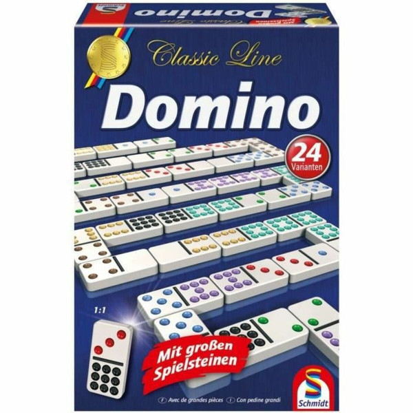 Domino Schmidt Spiele Classic Line Spalvotas