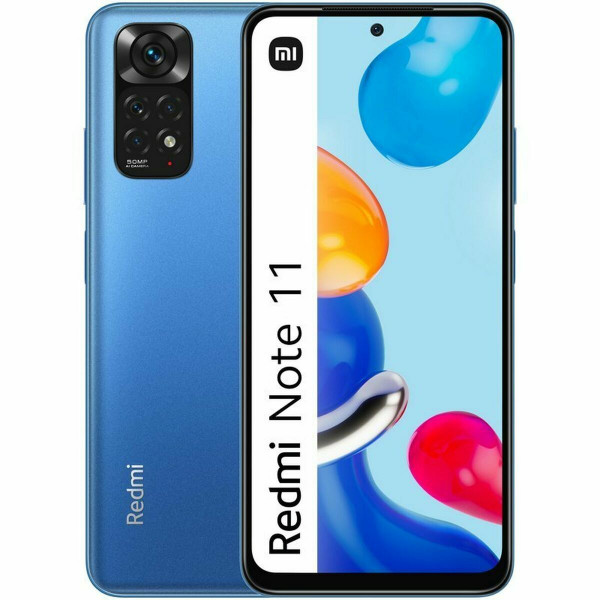 Išmanusis Telefonas Xiaomi Redmi Note 11 6,5" Octa Core 4 GB RAM 64 GB 6,43" Qualcomm Snapdragon 680 4 GB RAM 64 GB Mėlyna