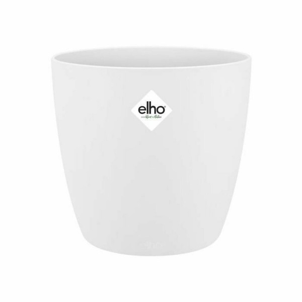 Pot Elho 5642723015000 Blanc polypropylène Plastique Rond