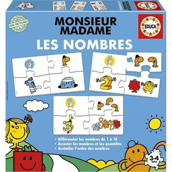 Juego Educativo Educa Mr. Men and Women