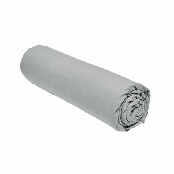 Drap housse TODAY ESSENTIAL Gris 90 x 190 cm