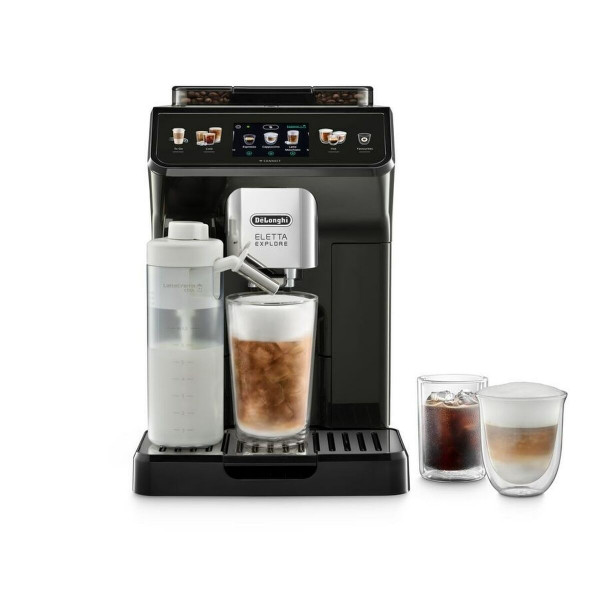 Superautomatische Kaffeemaschine DeLonghi ECAM 450.65.G Grau 1450 W 19 bar 2 Kopper 300 g 1,8 L