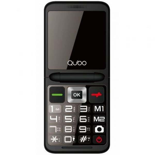 Mobilusis telefonas vyresnio amžiaus žmonėms Qubo X-10BK 32 MB RAM 2.4"