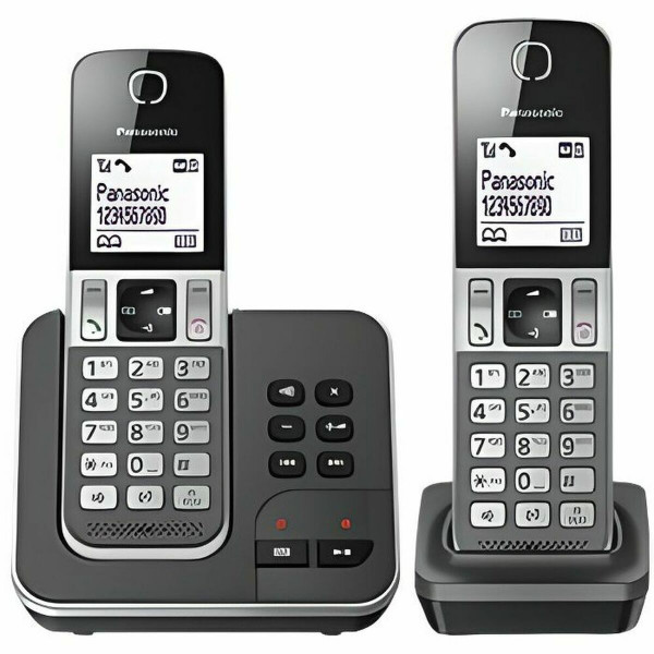 Belaidis telefonas Panasonic KX-TGD322 Balta Juoda Juoda / Pilka