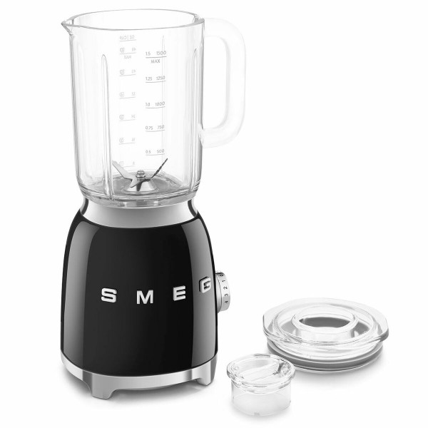 Trintuvas su indu Smeg BLF03BLEU Juoda 1,5 L