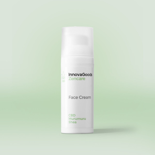 Crème Hydratante pour le Visage CBD Zencare InnovaGoods 50 ml