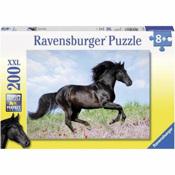 układanka puzzle Ravensburger 12803 Black Stallion XXL 200 Części