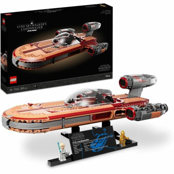 zestaw do budowania Lego Star Wars 75341 Luke Skywalker's Landspeeder 1890 Części