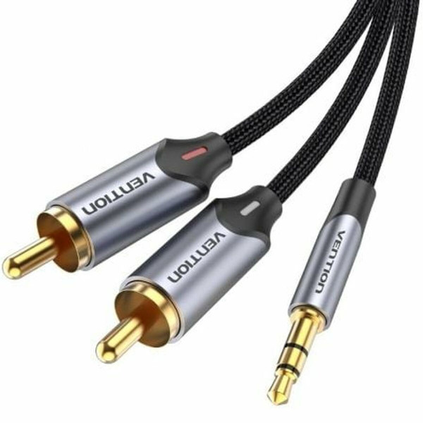 Cable Audio Jack a 2 RCA Vention BCNBG