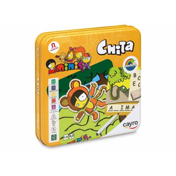 Jeu Éducation Enfant Cayro Chita 19 x 19 x 3,5 cm 8 Pièces