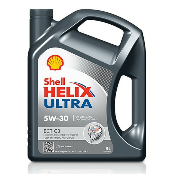 Aceite de Motor para Coche Shell Helix Ultra A10 ECT C3 5W30 C3 5 L