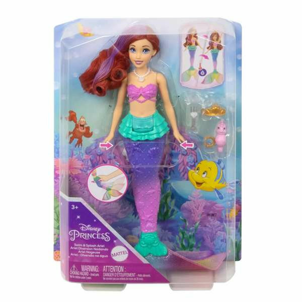 Lėlė Disney Princess Ariel Sujungtas