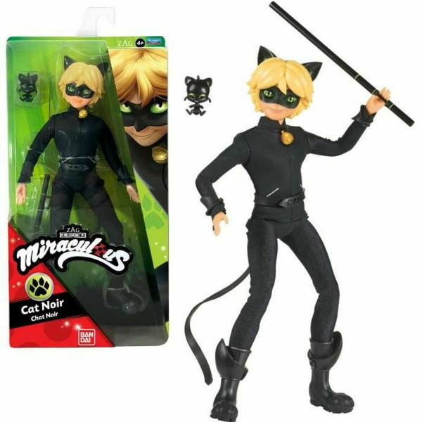 Lalka Bandai Miraculous Ladybug  Cat Noir 26 cm