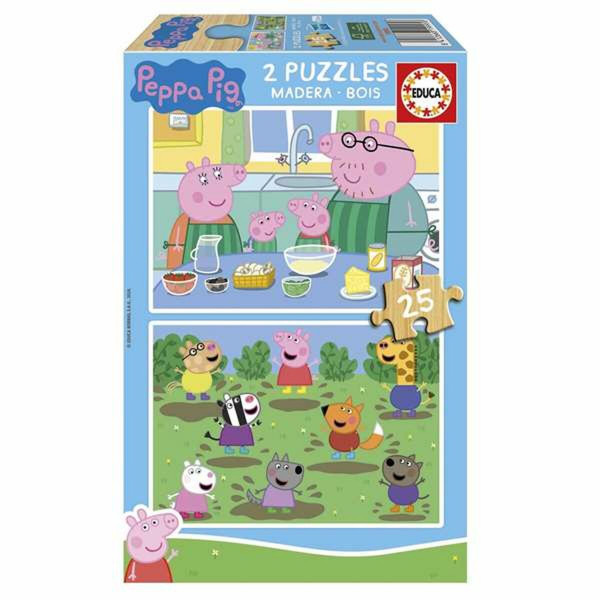 Puzzle Infantil Peppa Pig 25 Piezas