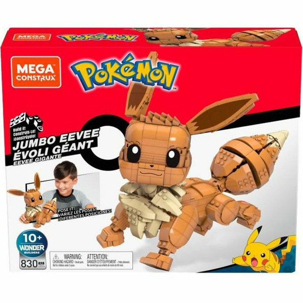 Juego de Construcción Pokémon Pokemon Eevee Giant Multicolor