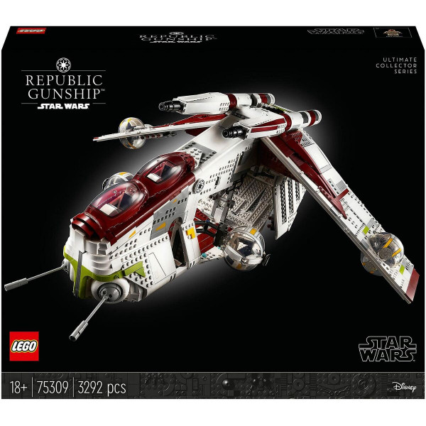 Statybos rinkinys Lego Star Wars 75309 Republic Gunship 3292 Dalys