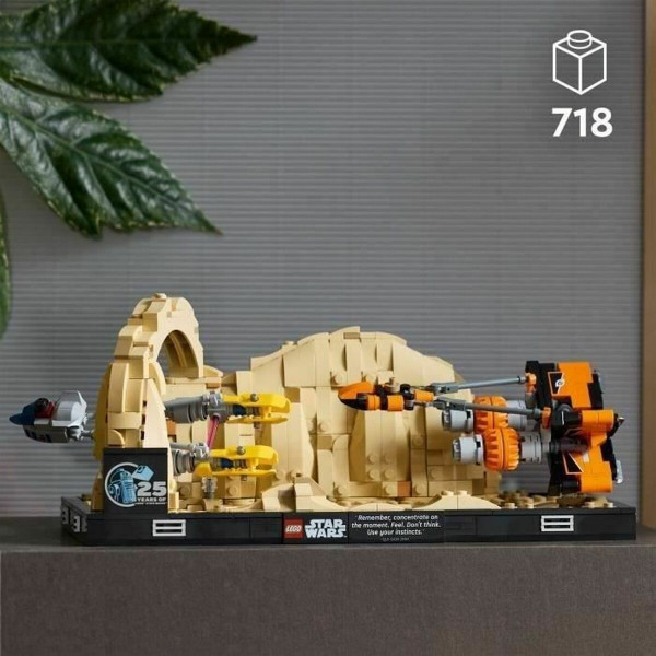 Juego de Construcción Lego Star Wars 75380 Mos Espa Race 718 Piezas