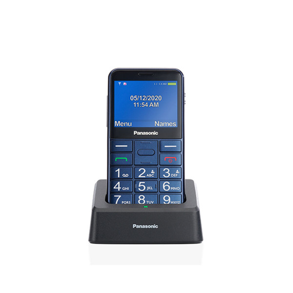 Mobilusis telefonas vyresnio amžiaus žmonėms Panasonic KX-TU155EXCN 2.4" Mėlyna