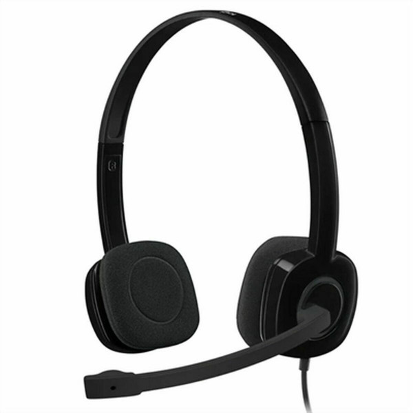 Auriculares con Micrófono Logitech H151 Negro