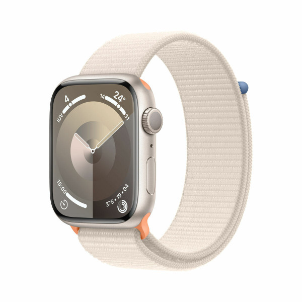 Išmanusis laikrodis Apple Watch Series 9 Balta Rusvai gelsva 45 mm