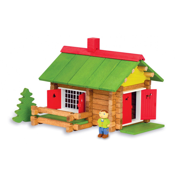 Figurki Superbohaterów Jeujura My Wooden Chalet  100 Części Playset