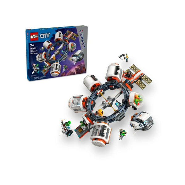 Statybos rinkinys Lego City 60433 Modular Space Station Spalvotas 1097 Dalys