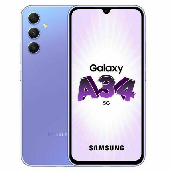 Smartphone Samsung A34 5G 6,6" Violeta 6,6" 6 GB RAM 128 GB