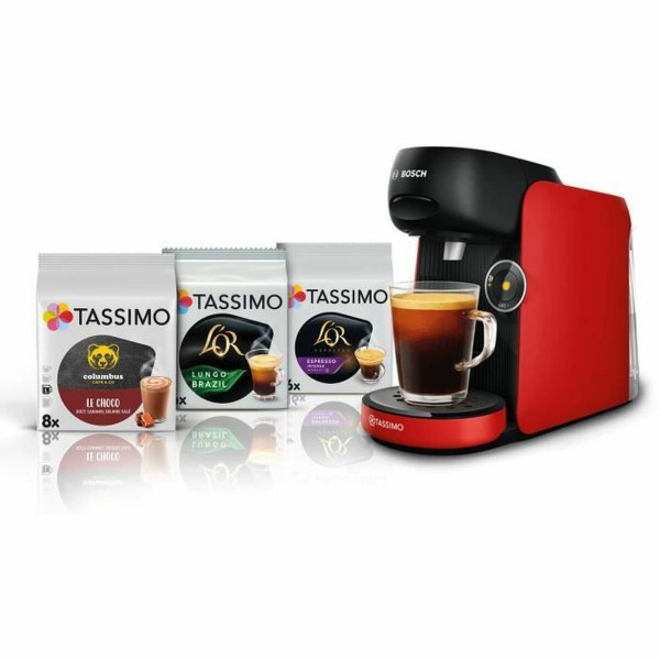 Cafetera de Cápsulas BOSCH TASSIMO FINESSE TAS163E Negro noir 1400 W 15 bar 700 ml