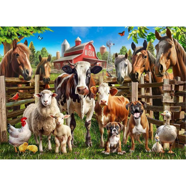 Puzzle Educa Granja 500 Piezas