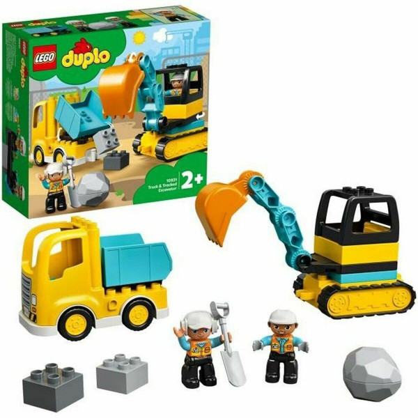 Juego de Construcción Lego Camión y excavadora sobre orugas 20 Piezas