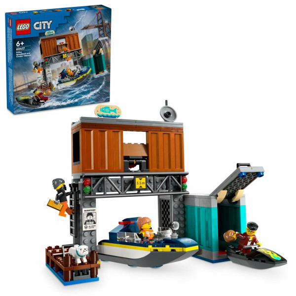 Statybos rinkinys Lego 60417 Juoda