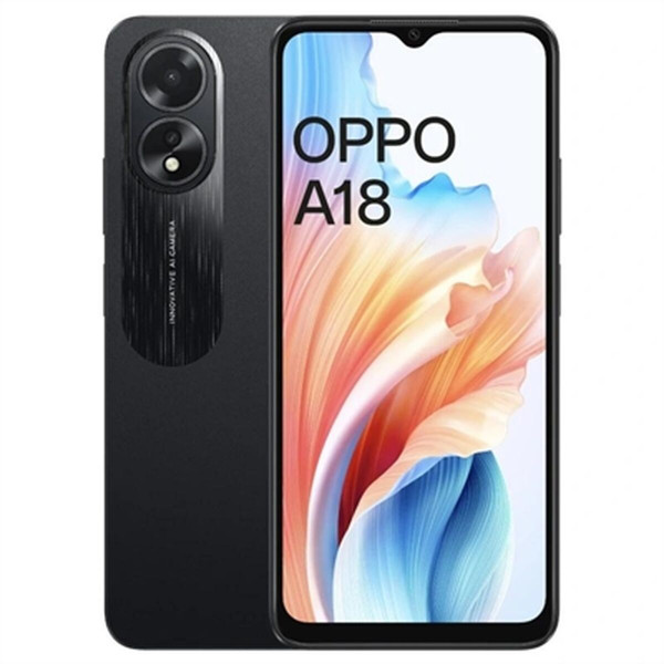 Smartfony Oppo A18 6,5" MediaTek Helio G85 4 GB RAM 128 GB Czarny