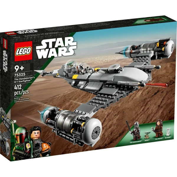 zestaw do budowania Lego 75325 The Mandalorian's no.1 Starfighter 412 Części