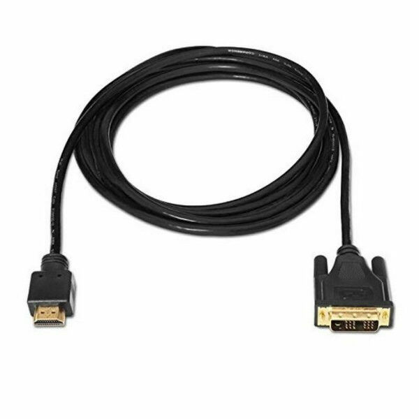 Cable HDMI a DVI NANOCABLE 10.15.0502 1,8 m Negro 1,8 m