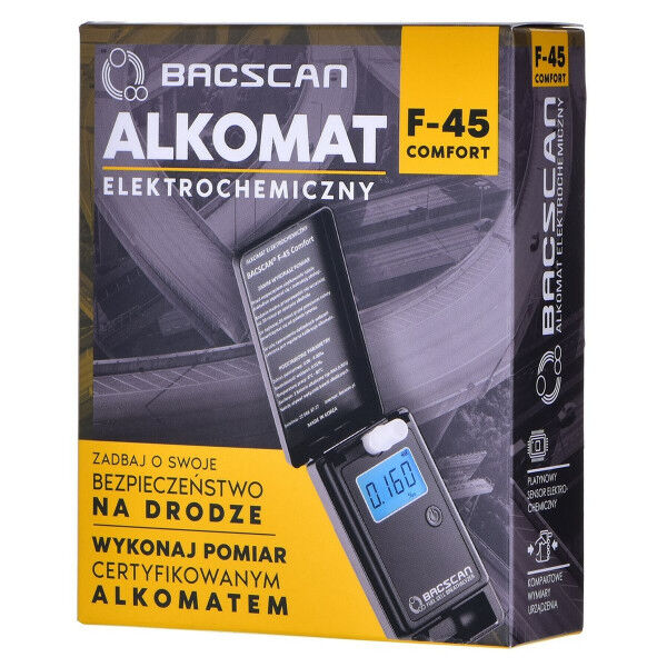 Alcootest numérique Bacscan F-45 Comfort Noir