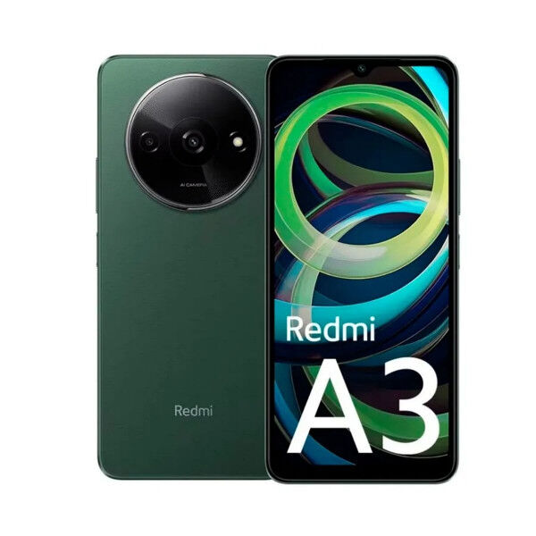 Išmanusis Telefonas Xiaomi Redmi A3 6,71" Octa Core Mediatek Helio G36 3 GB RAM 64 GB Žalia