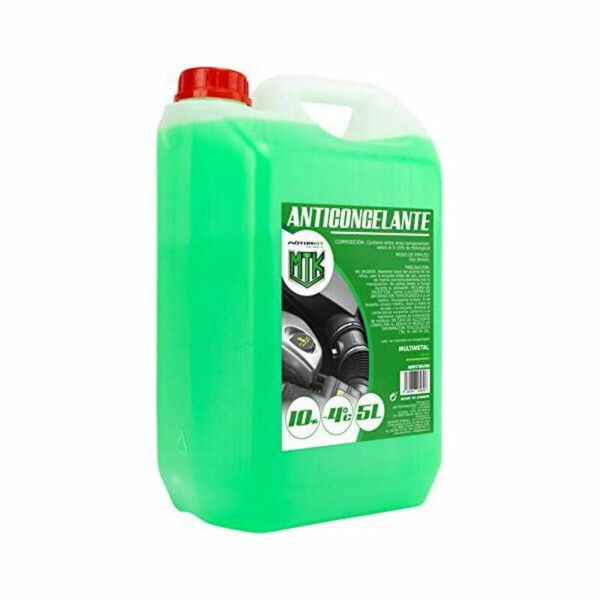 Przeciw zamarzaniu Motorkit -4º 10% Kolor Zielony (5 L)