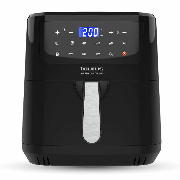 Heißluftfritteuse Taurus AIR FRY DIG 360 Schwarz 2150 W 7,5 L