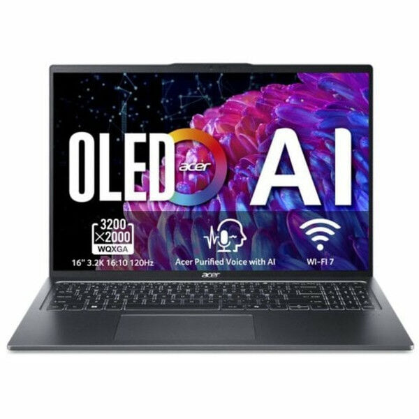 Ordinateur Portable Acer 16" Intel Core Ultra 9 185H 32 GB RAM 1 TB SSD