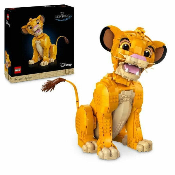 Konstruktionsspiel Lego Disney Classic 43247 Simba, the Young Lion King Bunt 1445 Stücke