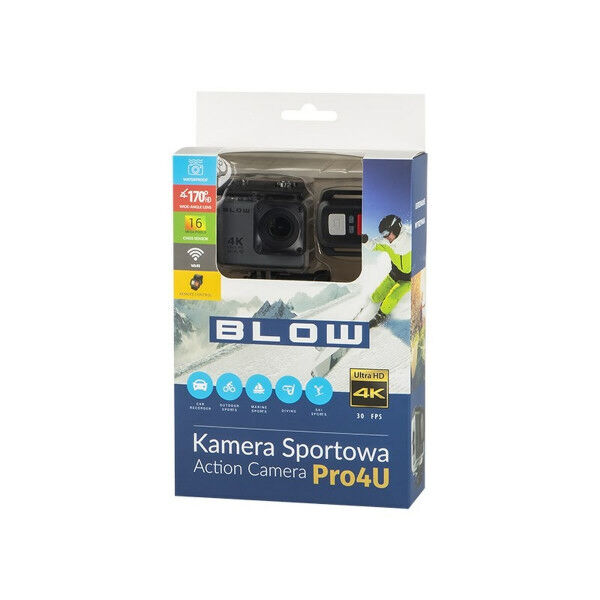 Sporto kamera Blow 78-538 Juoda Juoda/Sidabras 2"